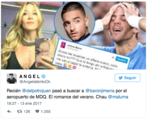 Del Potro y Jimena Barón, cada vez más cerca 1