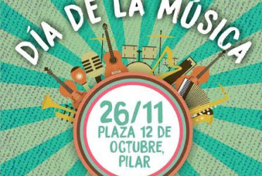 Pilar celebra el Día de la Música con shows y stands gastronómicos