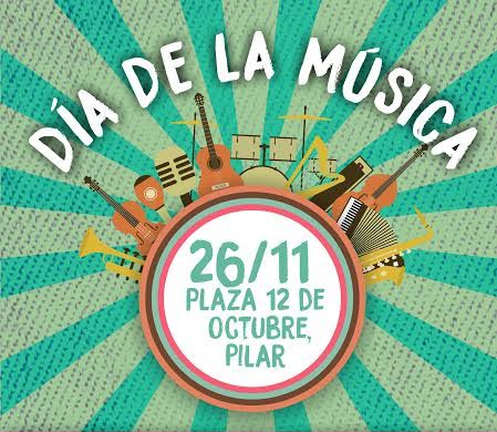 Pilar celebra el Día de la Música con shows y stands gastronómicos