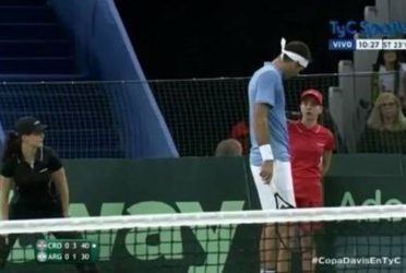 El gesto de Del Potro con una alcanzapelotas que terminó en ovación