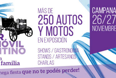 Llega la Fiesta del Primer Automóvil Argentino a Campana