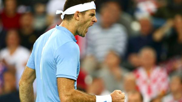 Inmensa hazaña de Del Potro en Zagreb