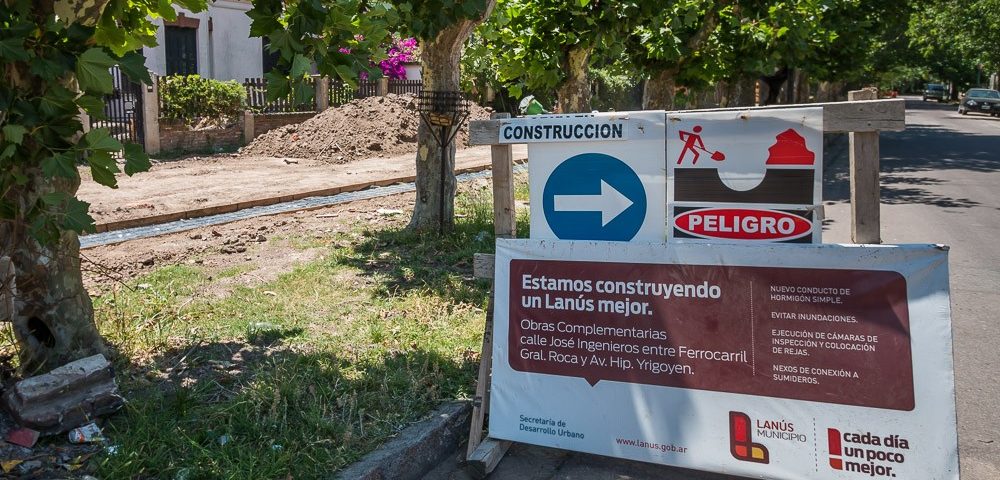 Comienza la construcción del Parque Lineal José Ingenieros en Lanús