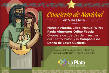Con grandes figuras, llega el "Concierto Navideño" a Villa Elvira