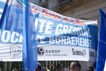 Docentes bonaerenses marcharán el 21 de diciembre