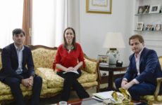 Echarren fue recibido por Vidal: "El trabajo codo a codo permitirá que nuestra gente viva mejor"