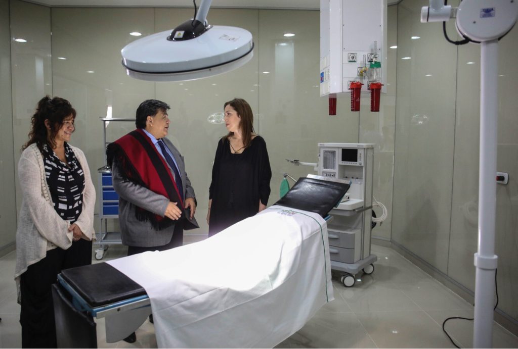 Ishii inauguró dos hospitales municipales acompañado por Vidal y justicialistas 2