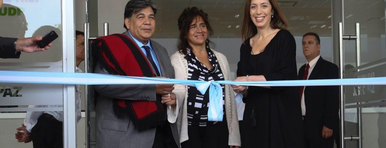 Ishii inauguró dos hospitales municipales acompañado por Vidal y justicialistas