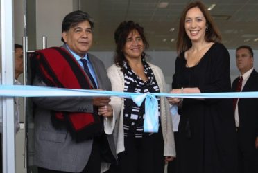 Ishii inauguró dos hospitales municipales acompañado por Vidal y justicialistas