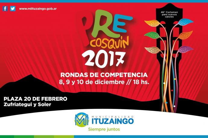 Ituzaingó se prepara para el Pre Cosquín 2017
