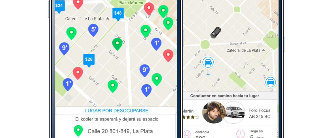 La Plata lanzó la primera app de Latinoamérica para encontrar estacionamiento
