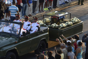 Los restos de fidel ya estan en Santiago de Cuba 2