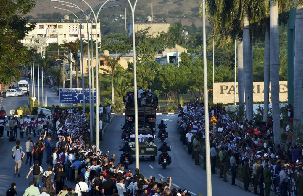 Los restos de fidel ya estan en Santiago de Cuba 3