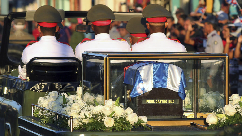 Los restos de fidel ya estan en Santiago de Cuba 5