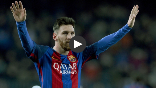 Messi hizo delirar al estadio con una obra maestra
