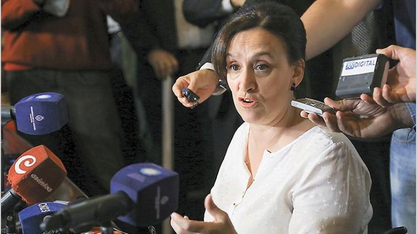 Michetti defendió el blanqueo pero aclaró: "No voy a decir lo que me parece"