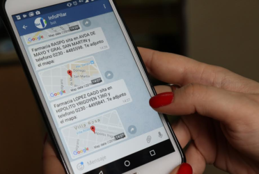 Pilar presentó una plataforma de Telegram para consultas de vecinos