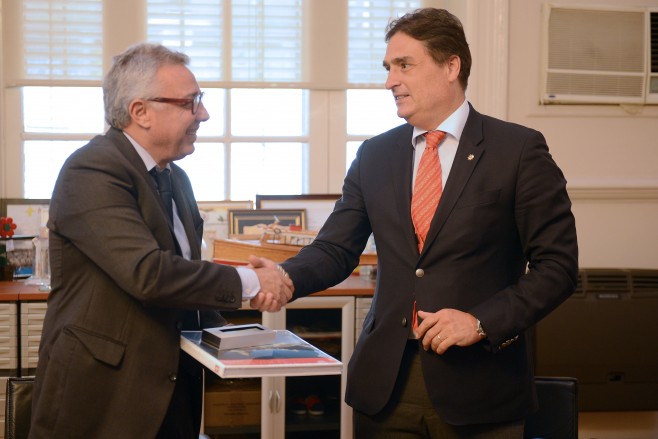 Tigre y Suiza reunidos para mejorar el Plan Estratégico de Gobierno 1