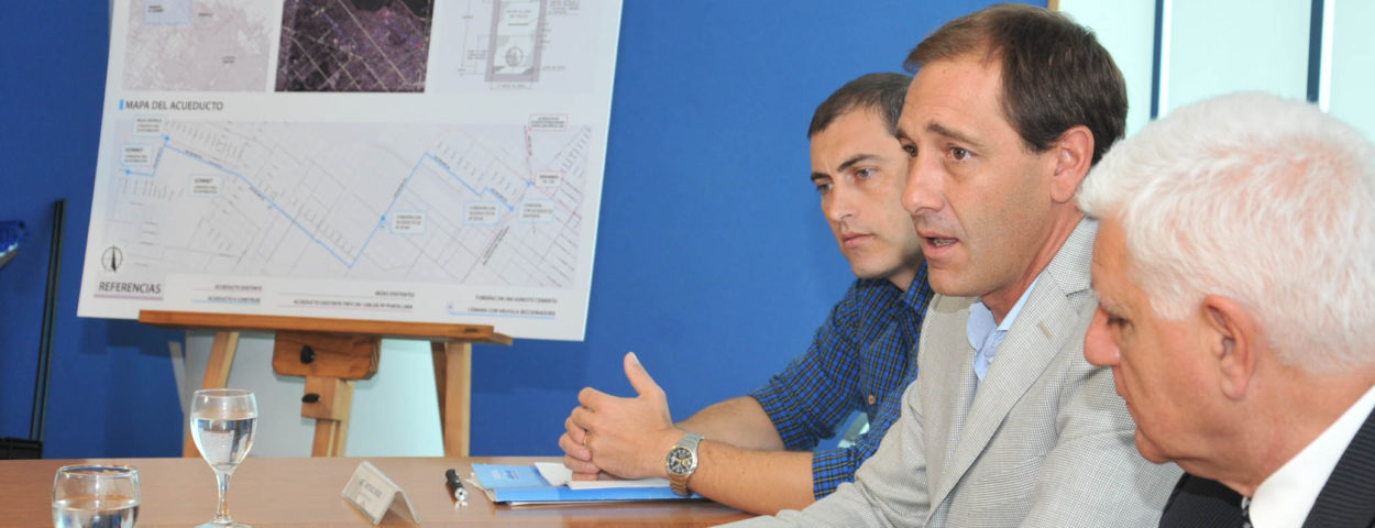 Absa anunció construcción del acueducto que llevará agua potable a Gonnet y Villa Castells