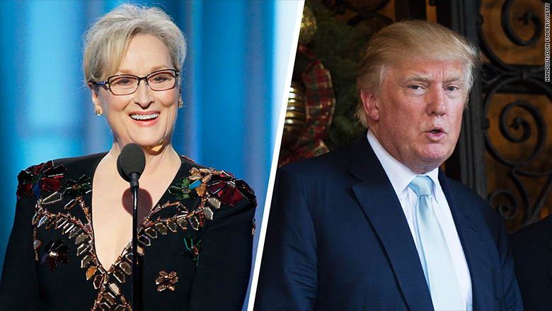 Donald Trump vs. Meryl Streep