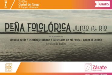 Este sábado 7 disfrutá de la Peña folclórica en Ciudad del Tango