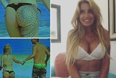 Florencia Peña redobló la apuesta y se tatuó el otro lado de la cola