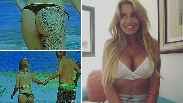 Florencia Peña redobló la apuesta y se tatuó el otro lado de la cola