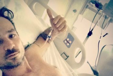 La selfie de Chano desde terapia intensiva 1