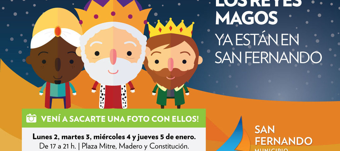 Los Reyes Magos llegaron a San Fernando