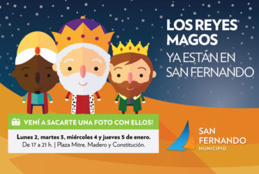 Los Reyes Magos llegaron a San Fernando