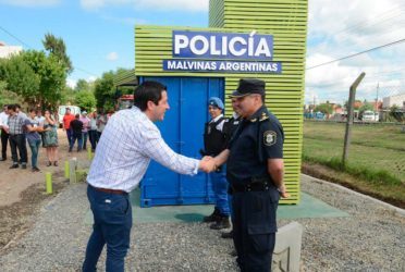 Malvinas Argentinas puso en funcionamiento un nuevo puesto de seguridad