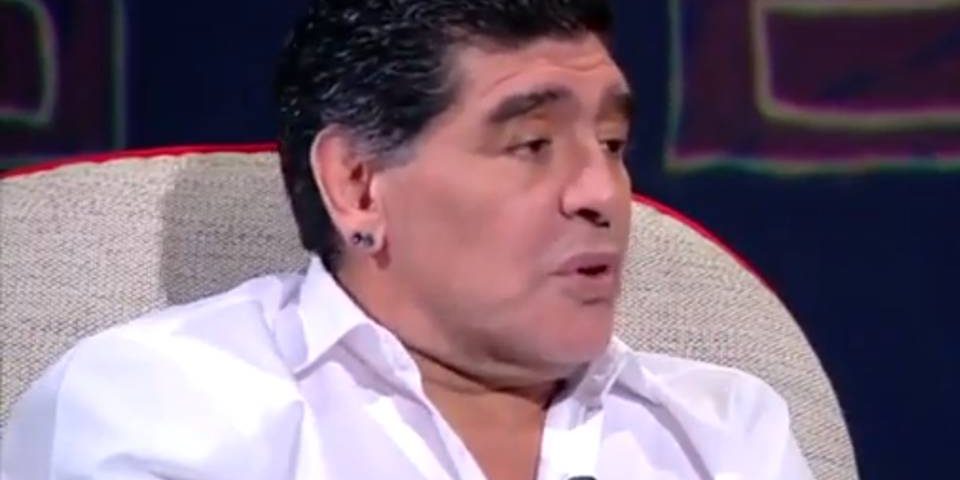 Maradona habló de la primera vez que consumió drogas