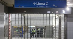 Subte: La línea C circulará con recorrido reducido hasta el 28 de febrero