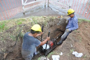 Avanzan las obras de cloacas y agua potable en Cañuelas