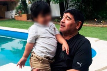 Cómo fue el reencuentro de Maradona con Dieguito Fernando