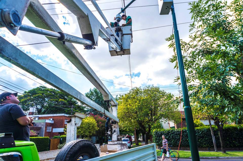 Hurlingham instala nuevas cámaras de seguridad 5