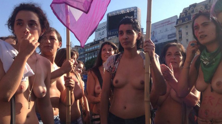 Tetazo en el Obelisco: las mejores imágenes que dejó la protesta 2