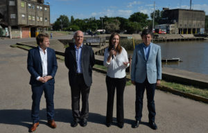 Vidal anunció el traspaso de la administración del Puerto de San Isidro 1