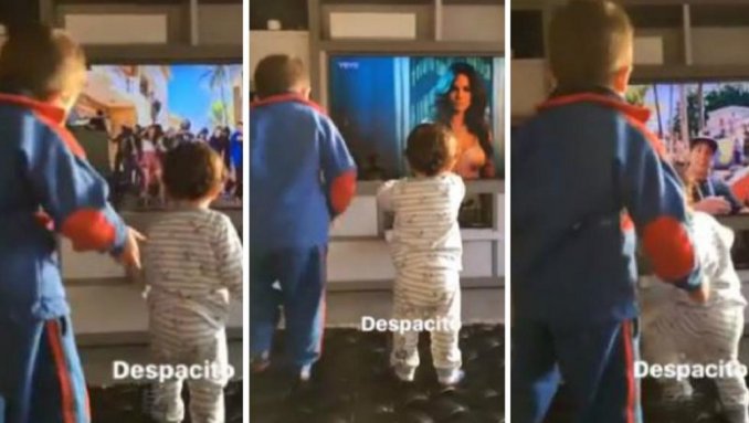 VIDEO: los hijos de Messi se divierten bailando reggaeton